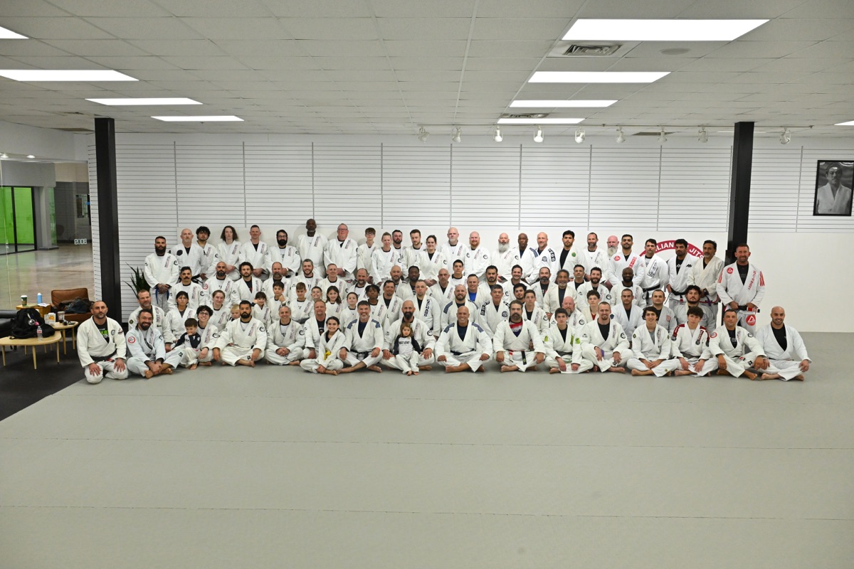 Master Royce Gracie at Grand Opening
